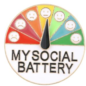 My Social Battery Pin